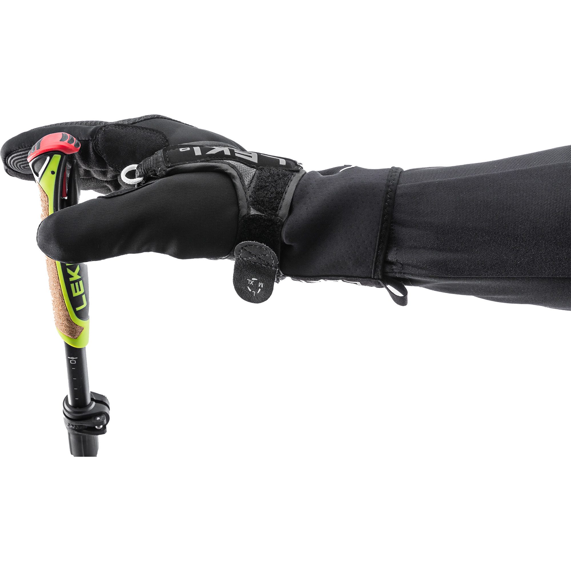 LEKI Xta 6.5 Vario Langlaufstöcke schwarz