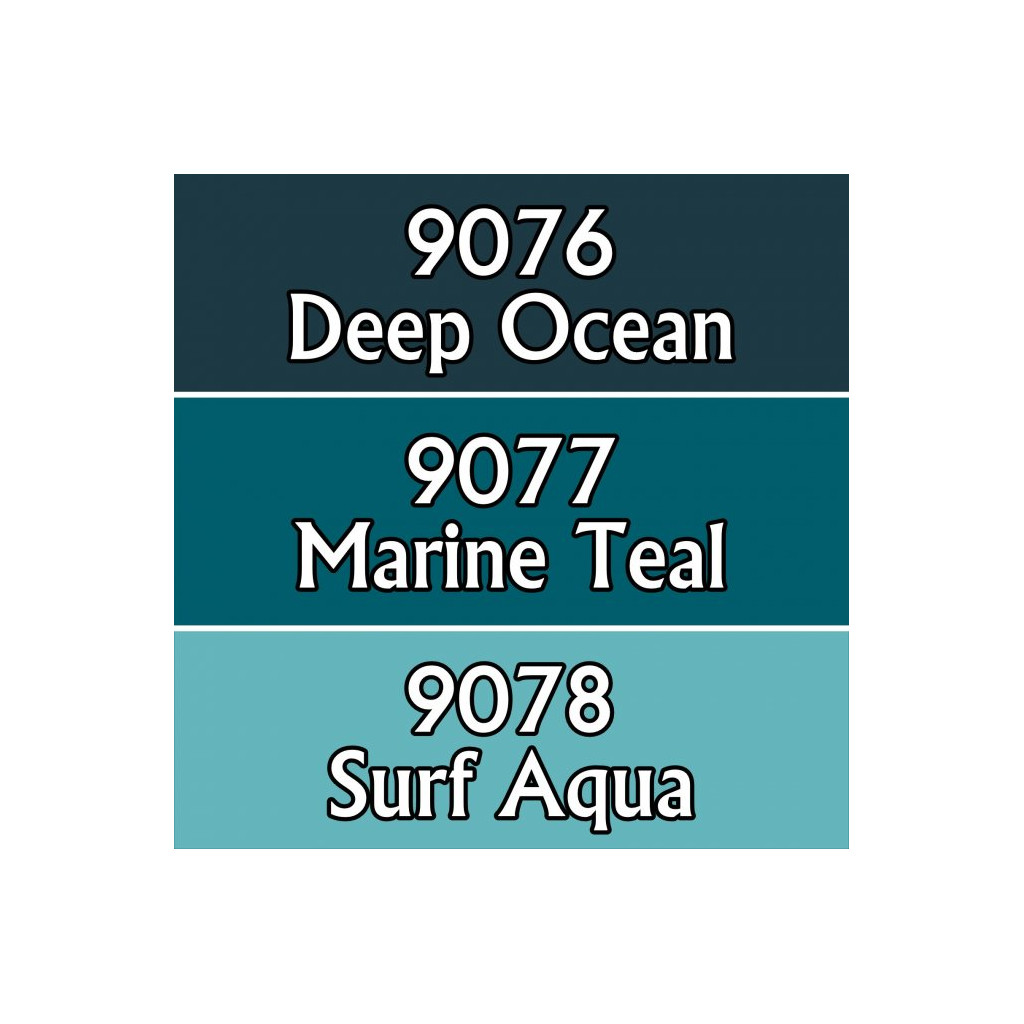 Reaper Master Series Paints Triads: Ocean Colors