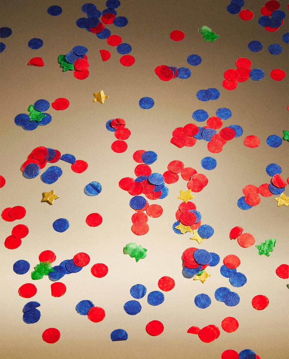 CONFETE DE PAPEL DE NATAL INFANTIL