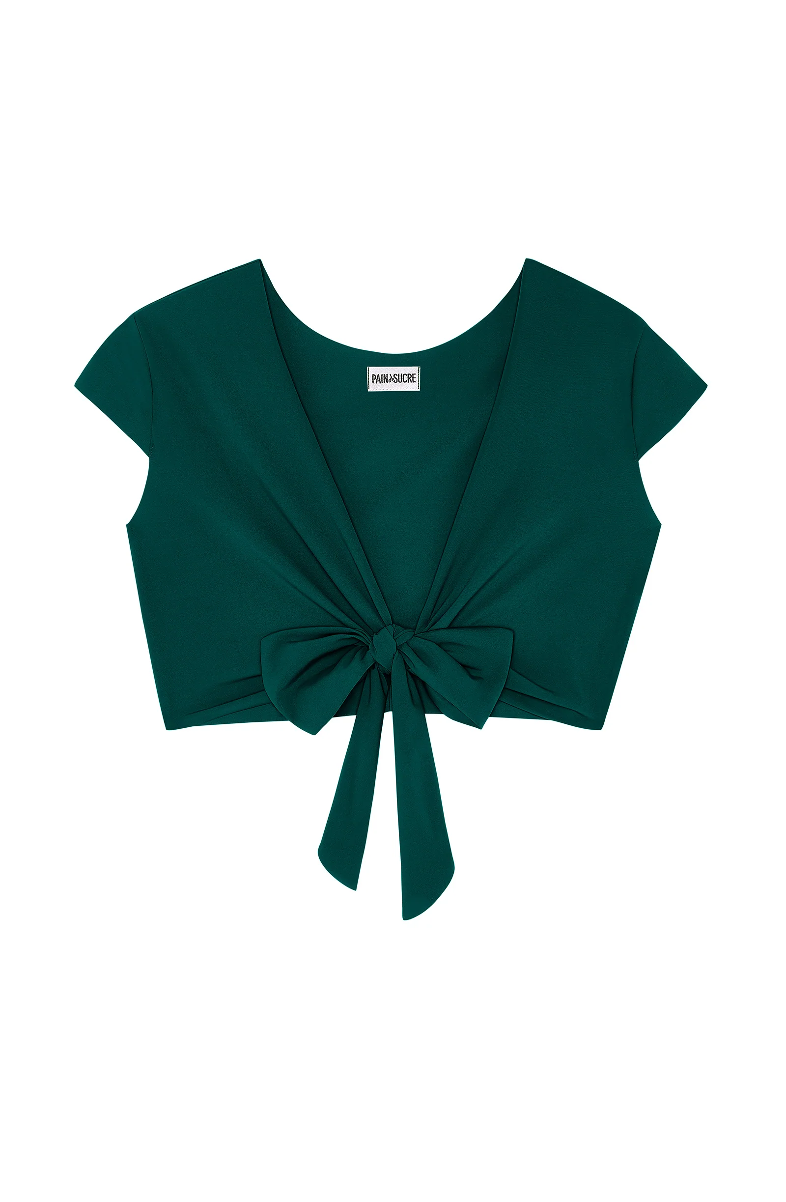 tako Crop-top cache-coeur bambou Bambou