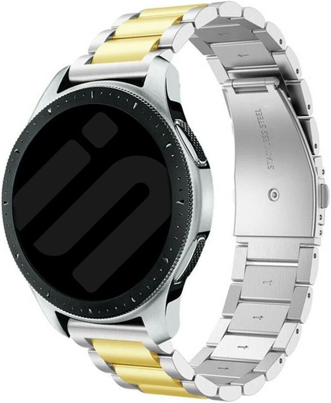 Garmin Vivomove Trend stalen band (zilver/goud)
