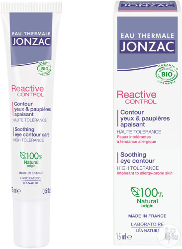 Eau Thermale Jonzac Reactive Control Contour Yeux Et Paupières Apaisant Bio Peaux Intolérantes 15ml