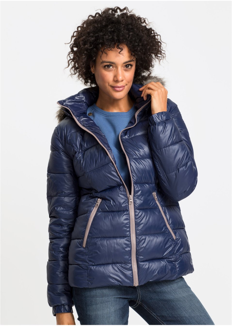 Veste d'hiver à capuche