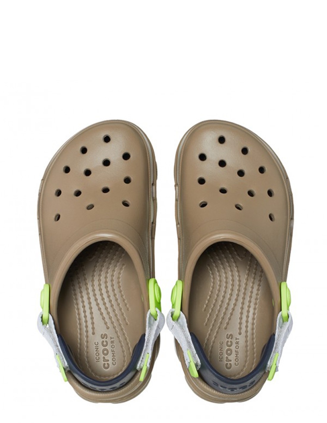 crocs sabots femme enfant classic all terrain clog marron