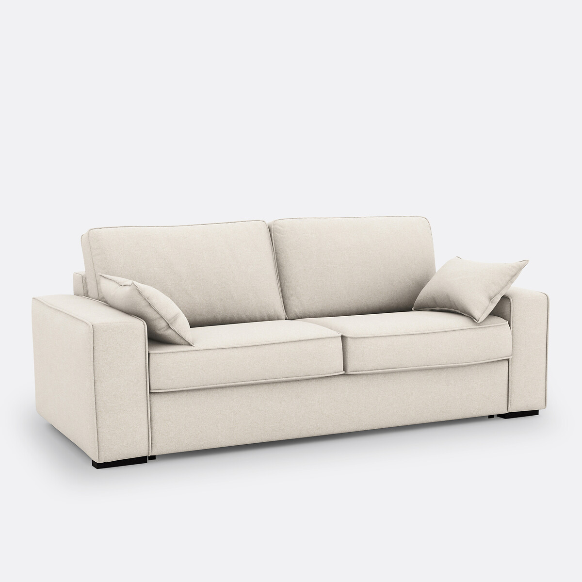 LA REDOUTE INTERIEURS<br>Sofá-cama em poliéster, espuma HR premium, Cecilia
