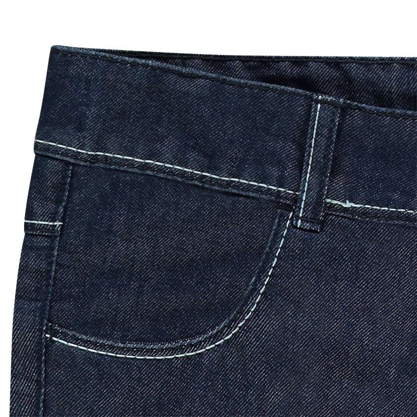 Junior - Jeans slim effet used - Bleu stone