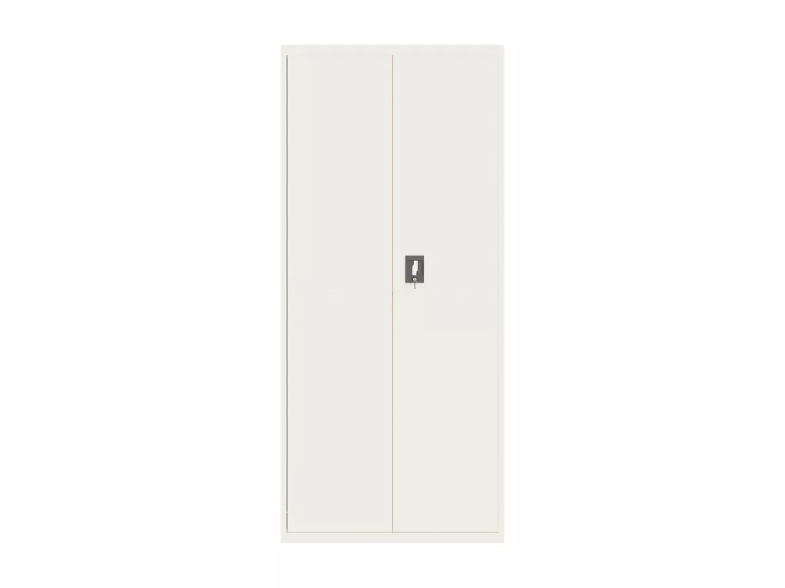 Classeur blanc 90x40x200 cm acier