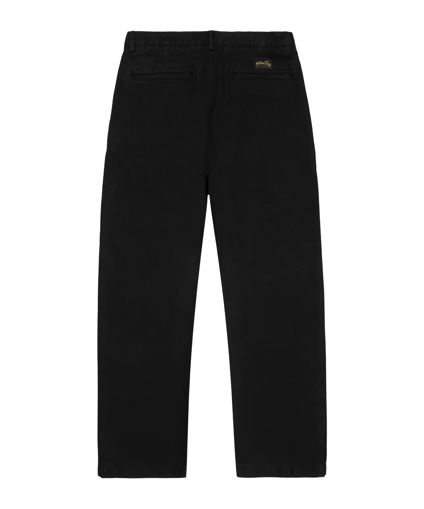 Stan Ray Pleated Chino Hose Schwarz FBT
