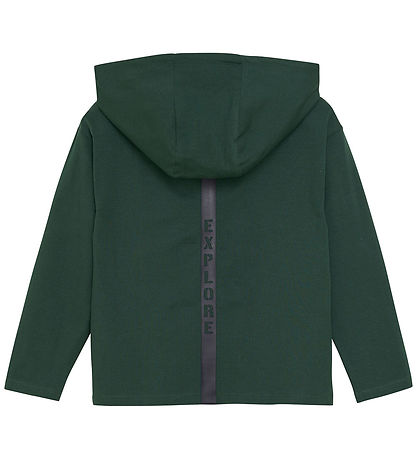 Minymo Kapuzenpullover - Jungle Green