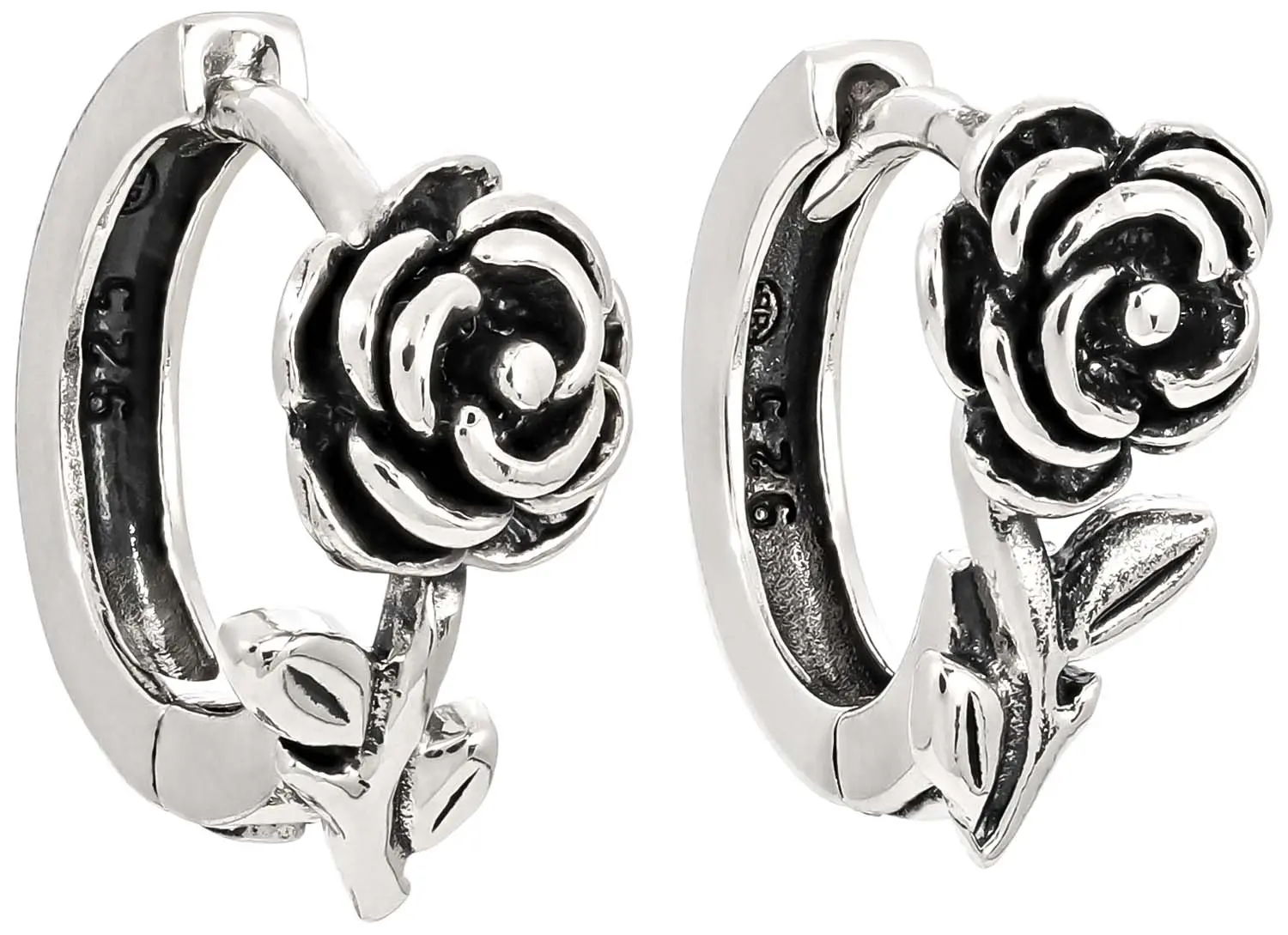Creolen - Silver Rose