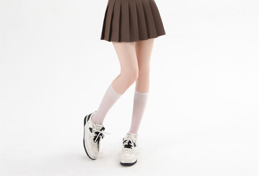 Fanoy - Hoge taille geplooide mini A-lijn rok (diverse ontwerpen)