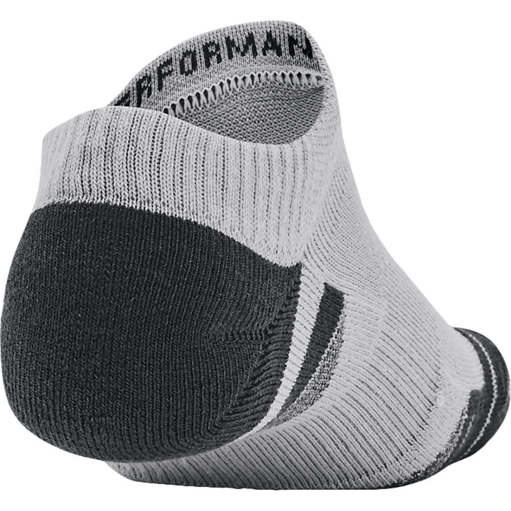 Under Armour PERFORMANCE TECH - Socquettes x3 gris