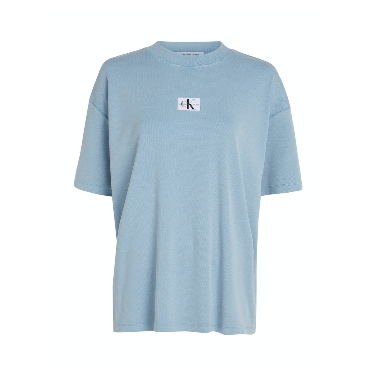 CK Jeans WASHED RIB LABEL BOYFRIEND TEE