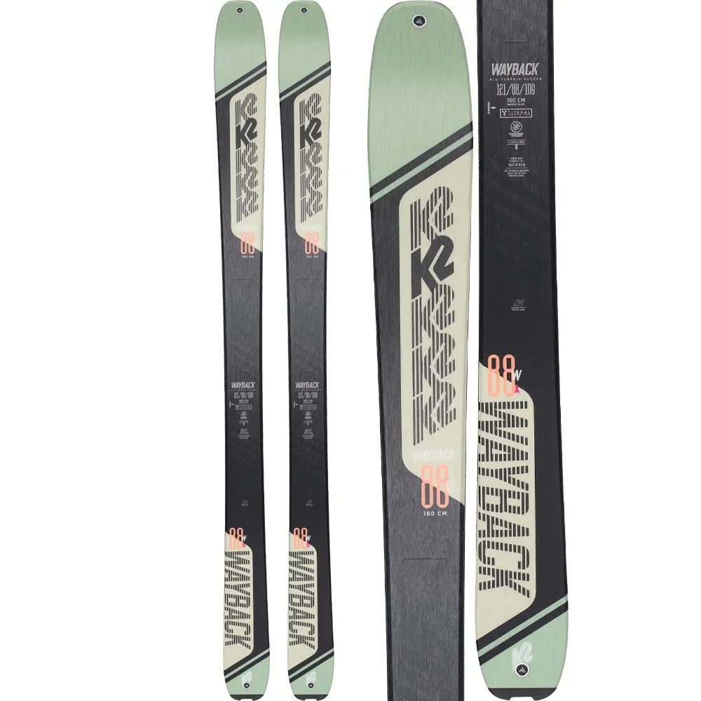 K2 Wayback 88 W 22/23 Tourenski Komplettset & Fischer Bindung & Fell