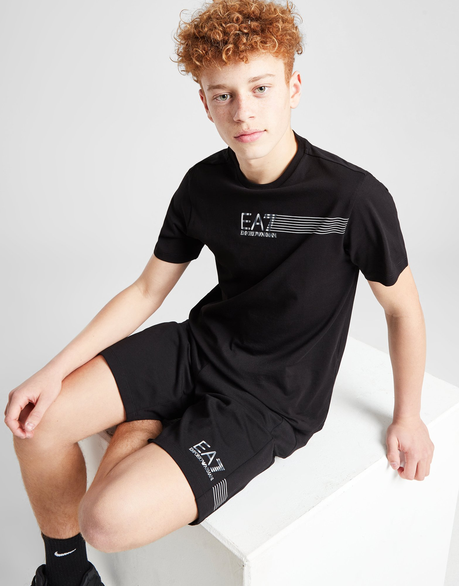 Emporio Armani EA7 T-shirt à manches courtes 7 lignes Junior