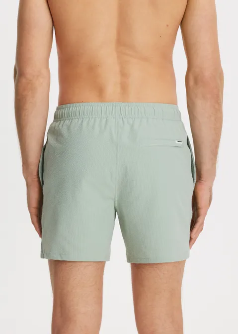 Seersucker zwembroek groen (MINT.D)