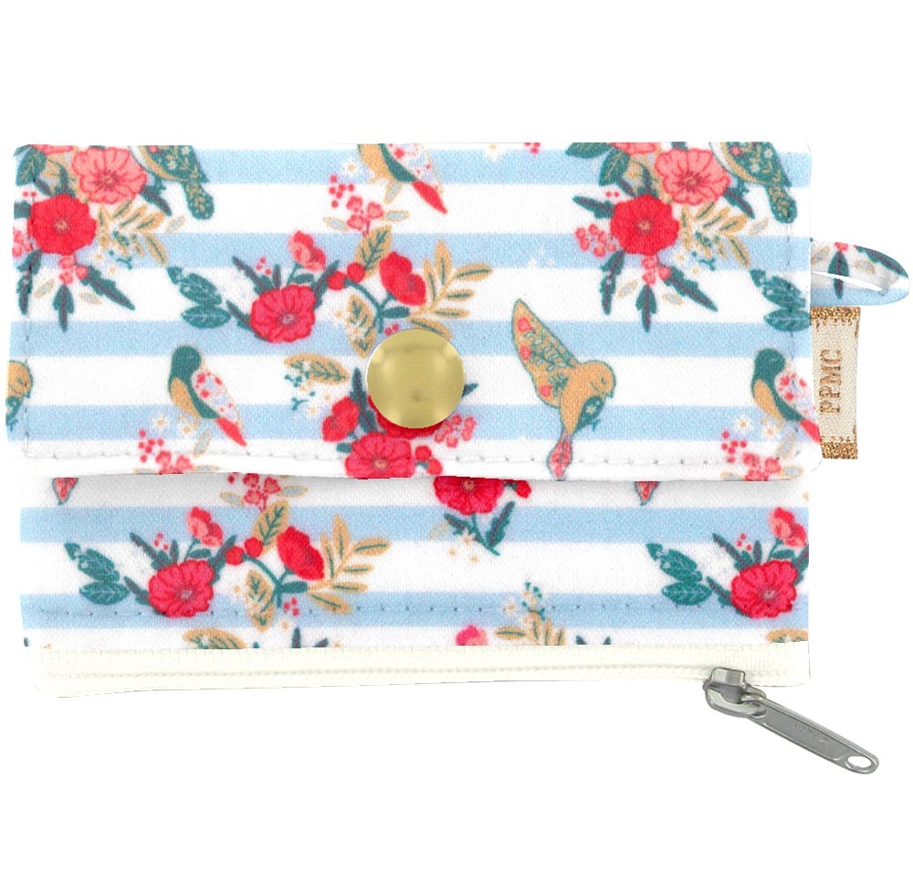 Mini Pochette Porte-Monnaie Horizons Fleuris