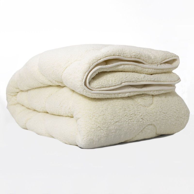Sleeptime - Lazy Teddy - Dekbed - Creme - 240x200 - Teddy