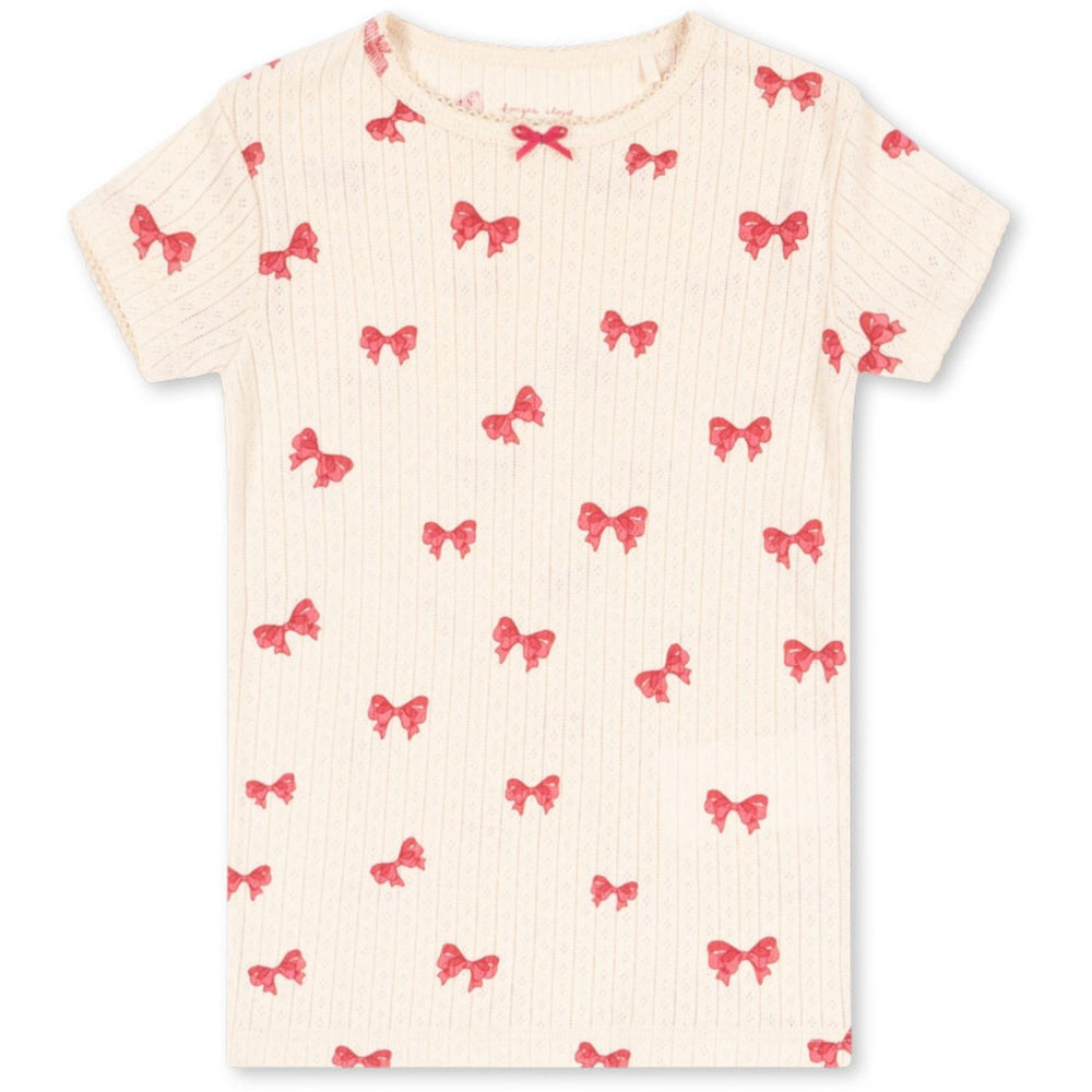 Køb Konges Sløjd Rosia Sløjfe Minnie Tee GOTS