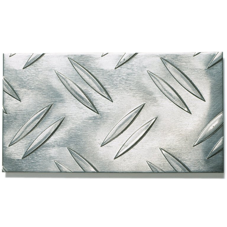 Aluminium Raupenblech, Duett W2 (Zuschnitt möglich)