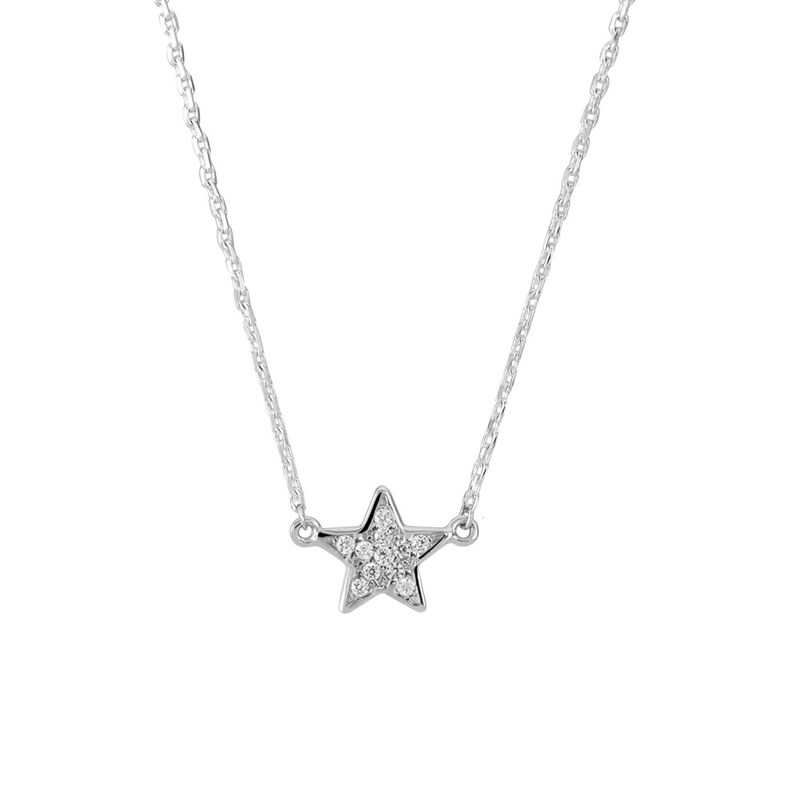 Collier Femme - Oxyde de zirconium - Argent 925 - Longueur : 42 cm