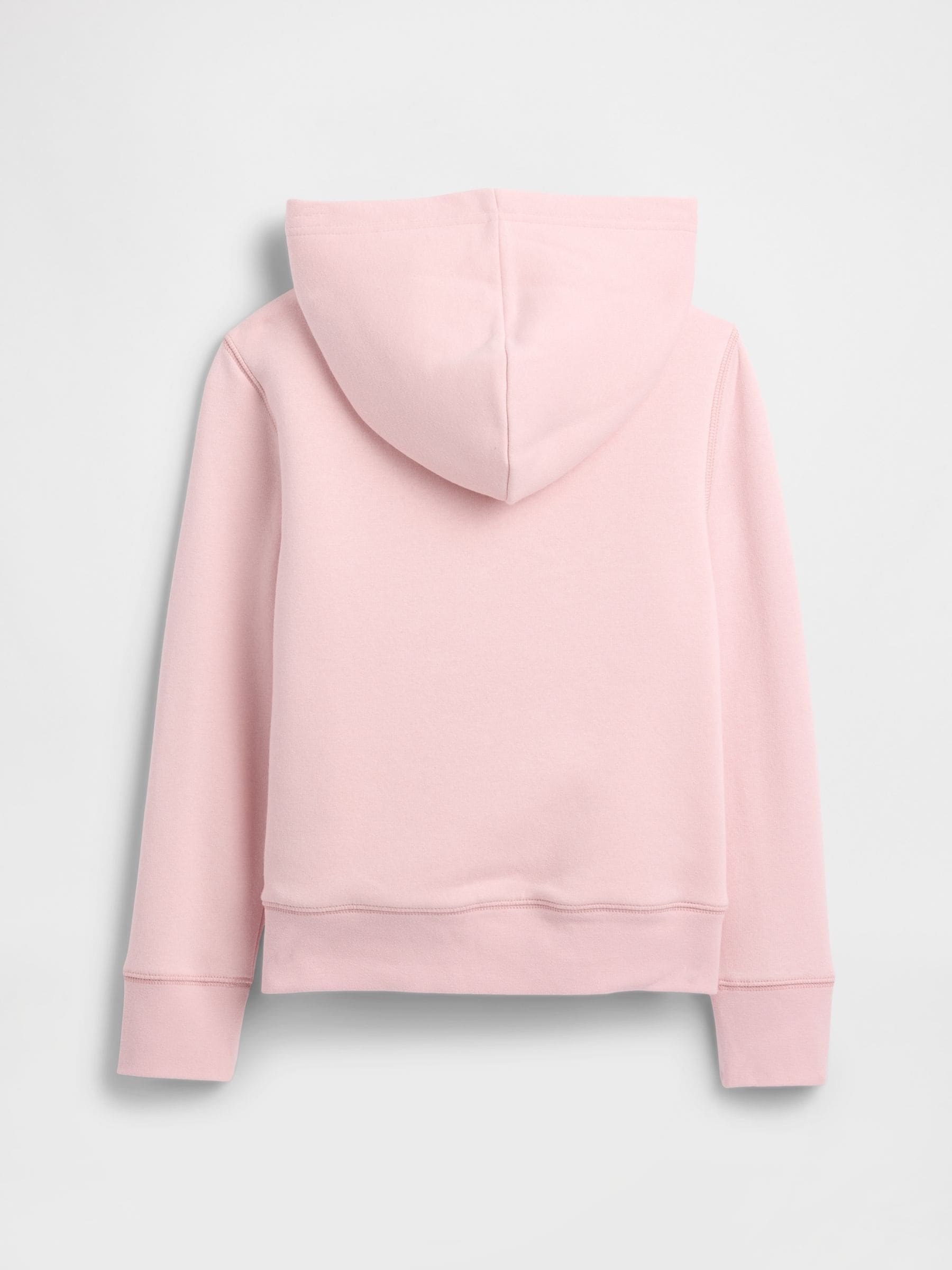 Roze - Gap hoodie met sherpavoering, rits en logo (4 - 13 jr)