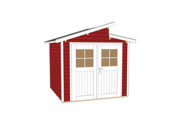 Weka Gartenhaus 226 Gr.1, ca. B237/H252/T231