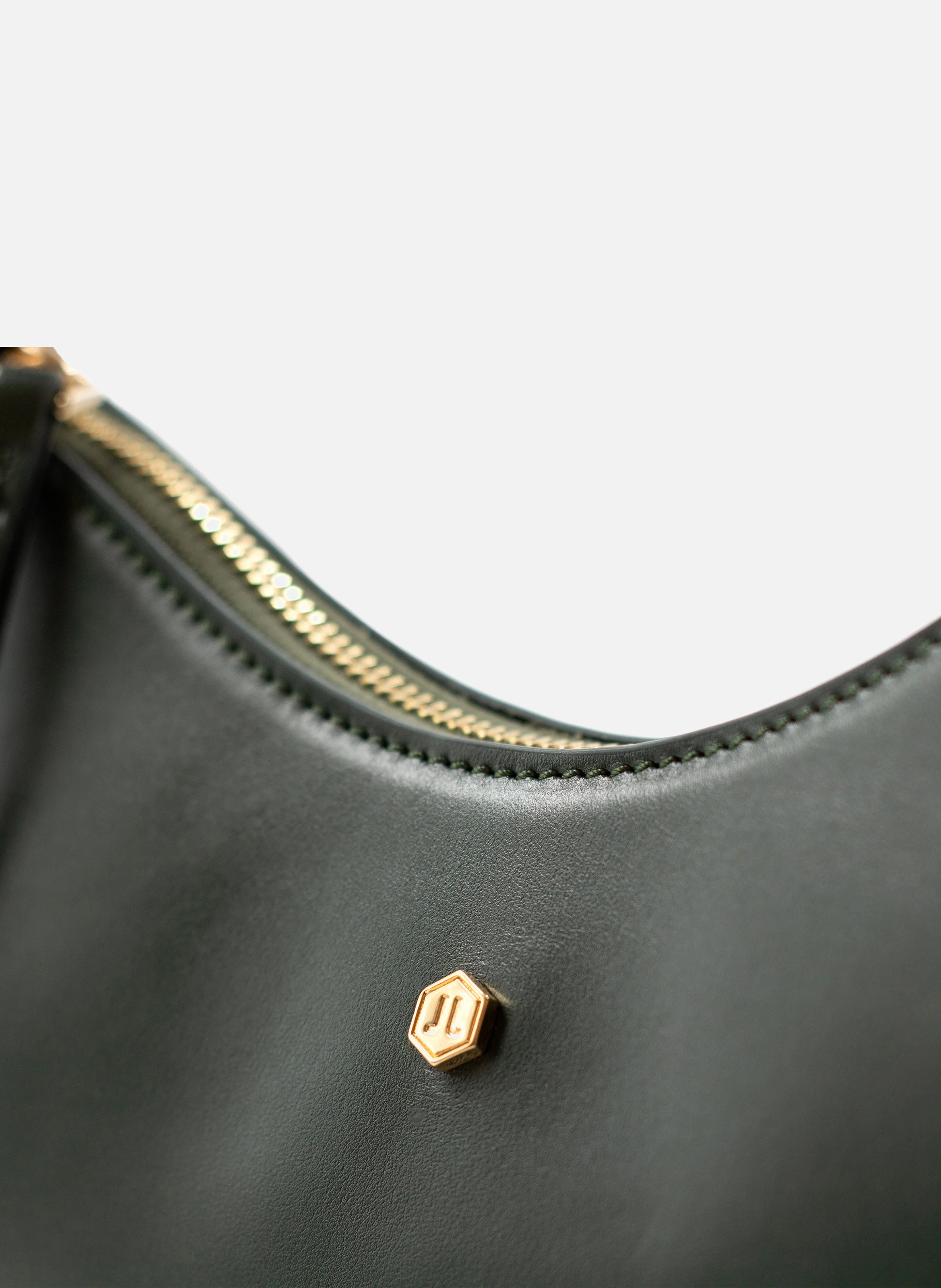 Sac hobo cuir lisse | Vert