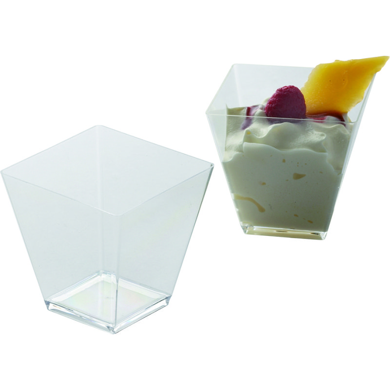 Verrine Mini Quadra 5 cl - Lot de 500