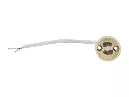 Collerette Downlight Encastrable Ronde pour Ampoule LED GU10 AR111 Coupe Ø120 mm Blanc