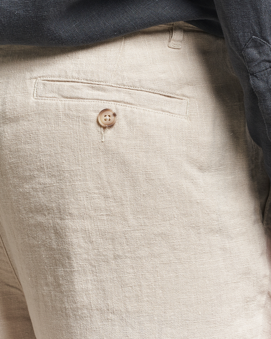 A Day's March Madu Linen Trousers Oyster