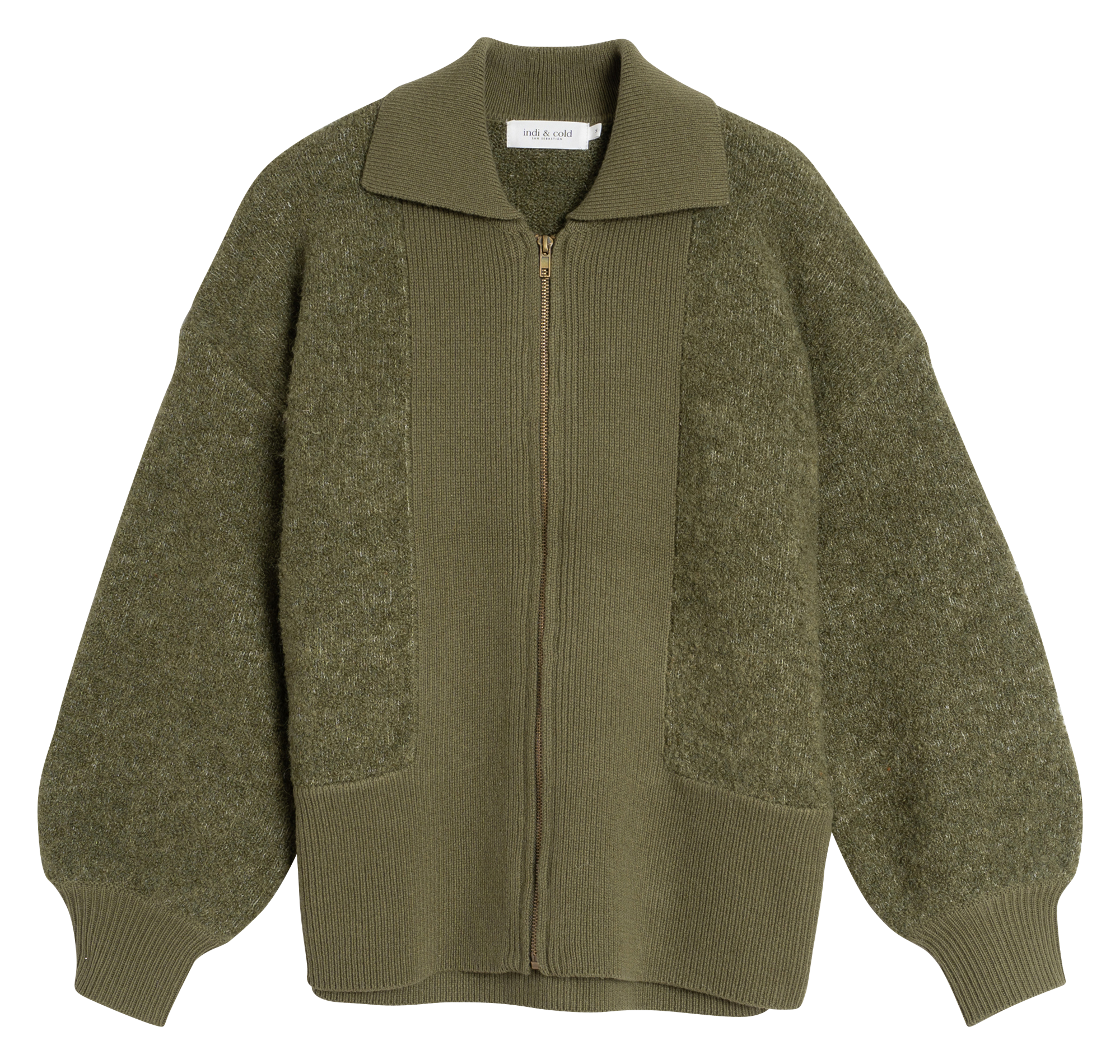 Veste col à revers | Vert