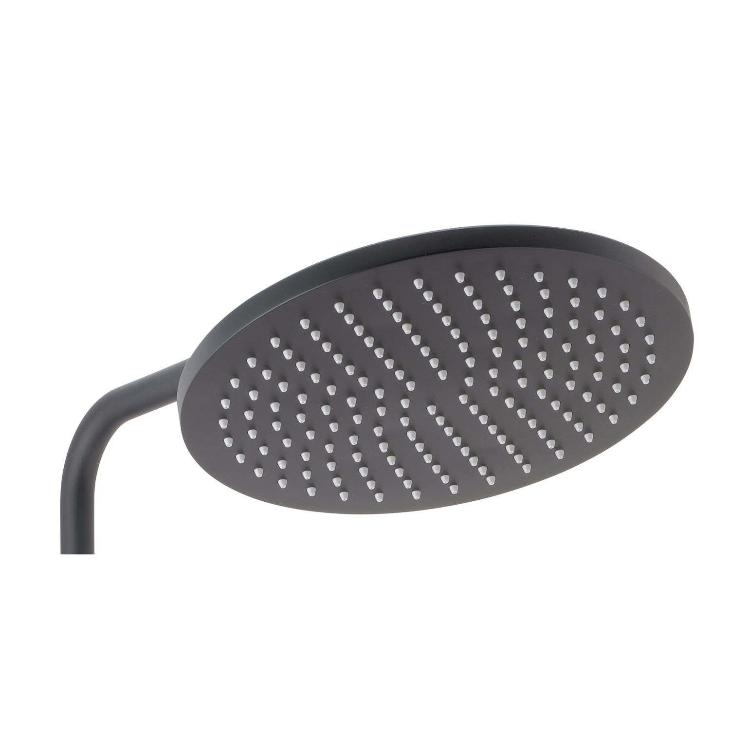 Salenzi Giro opbouw regendouche thermostatisch 30cm met 3 standen handdouche mat zwart