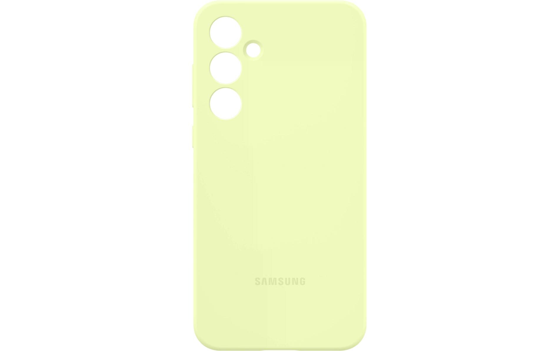 Back Cover Silicone Galaxy A55 5G LimeSchutzhülle für das Samsung Galaxy A55 5G