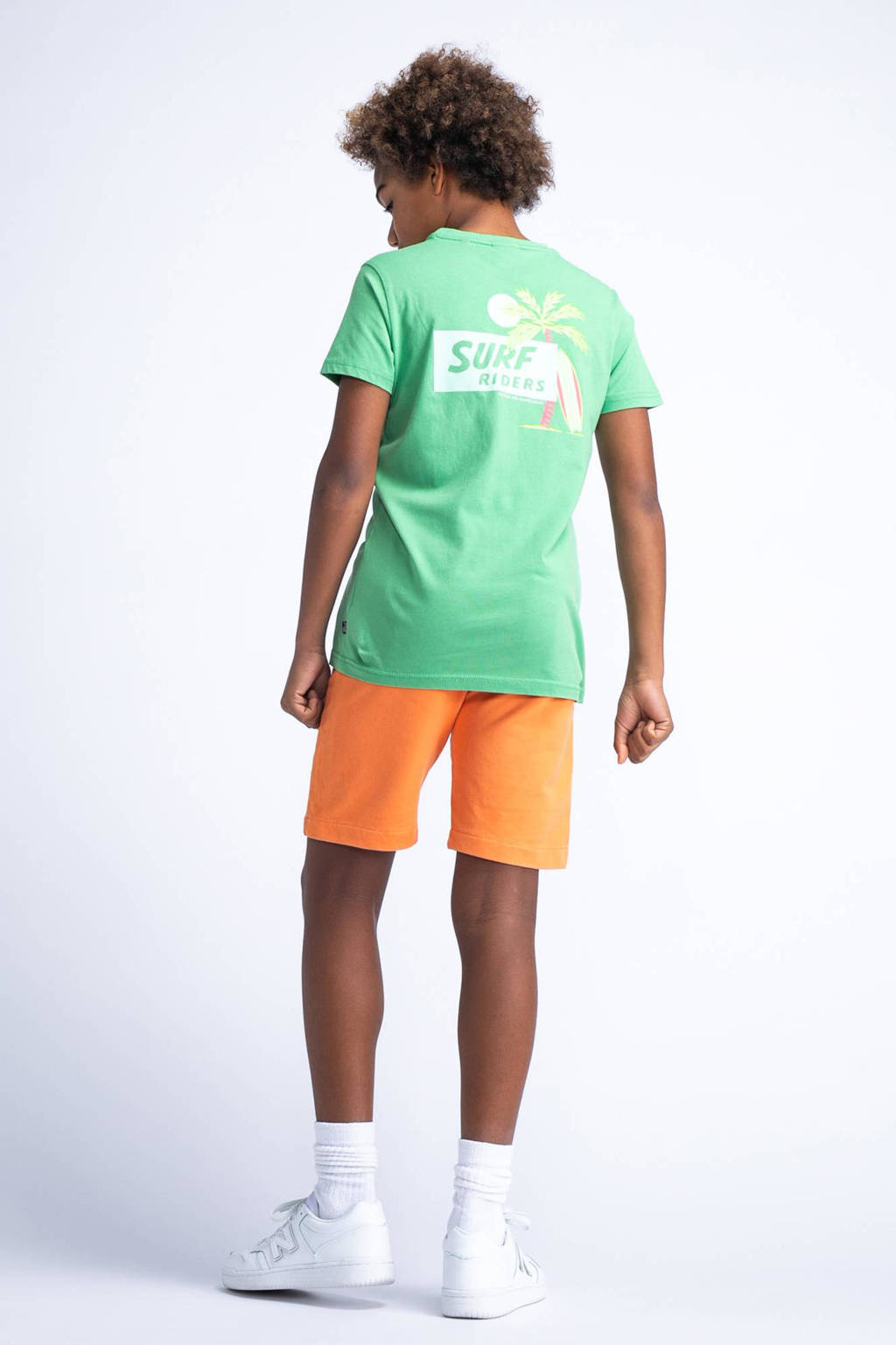 Petrol Industries T-shirt appeltjesgroen