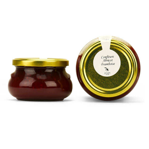 Confiture abricot framboise