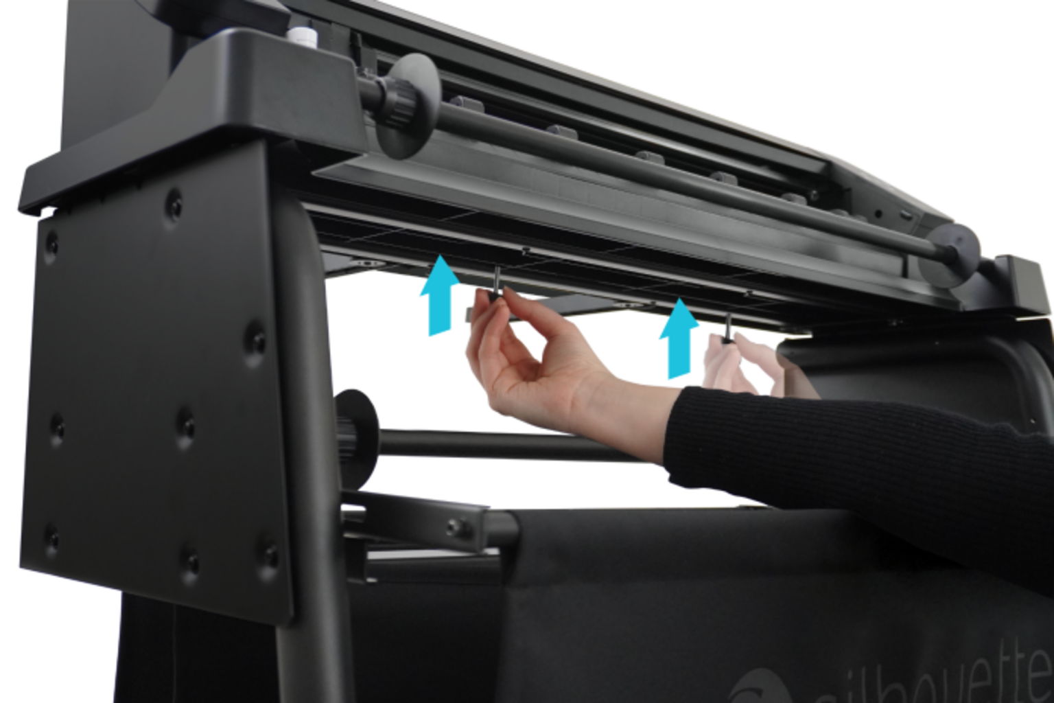 Silhouette  Stand, Cameo 4 & 5 Series    Der stabile Stand für Silhouette Schneideplotter