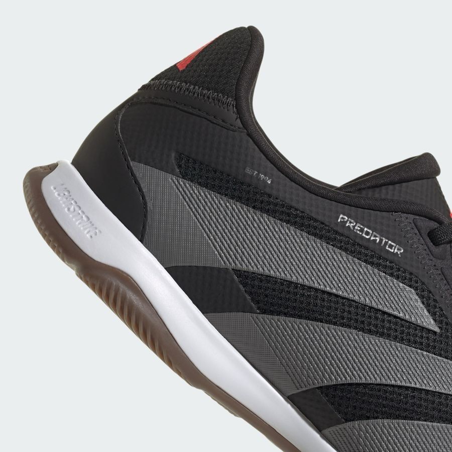 adidas Predator League IN Stealth Victory - Noir/Gris/Lucid Red