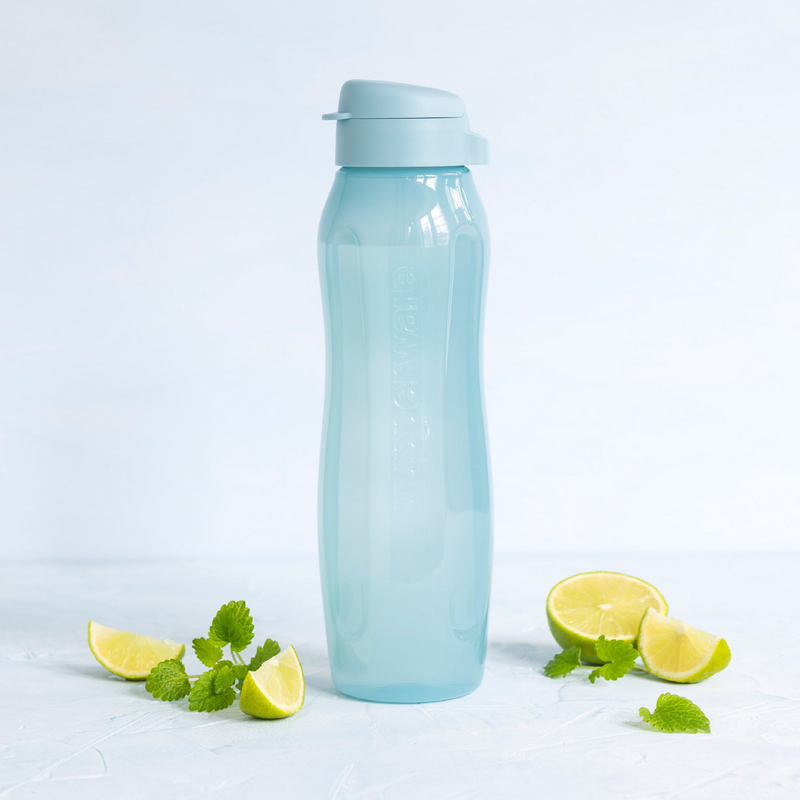 EcoEasy II 1L türkis Die Trinkflasche der neuen Generation
