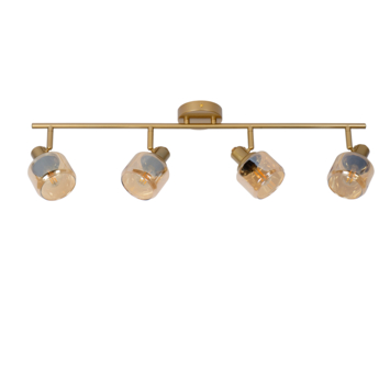Lucide BJORN plafondspot mat goud / Messing