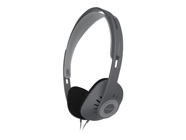 Koss KPH30i - Hodetelefoner med mikrofon - on-ear - kablet - 3,5 mm jakk - svart