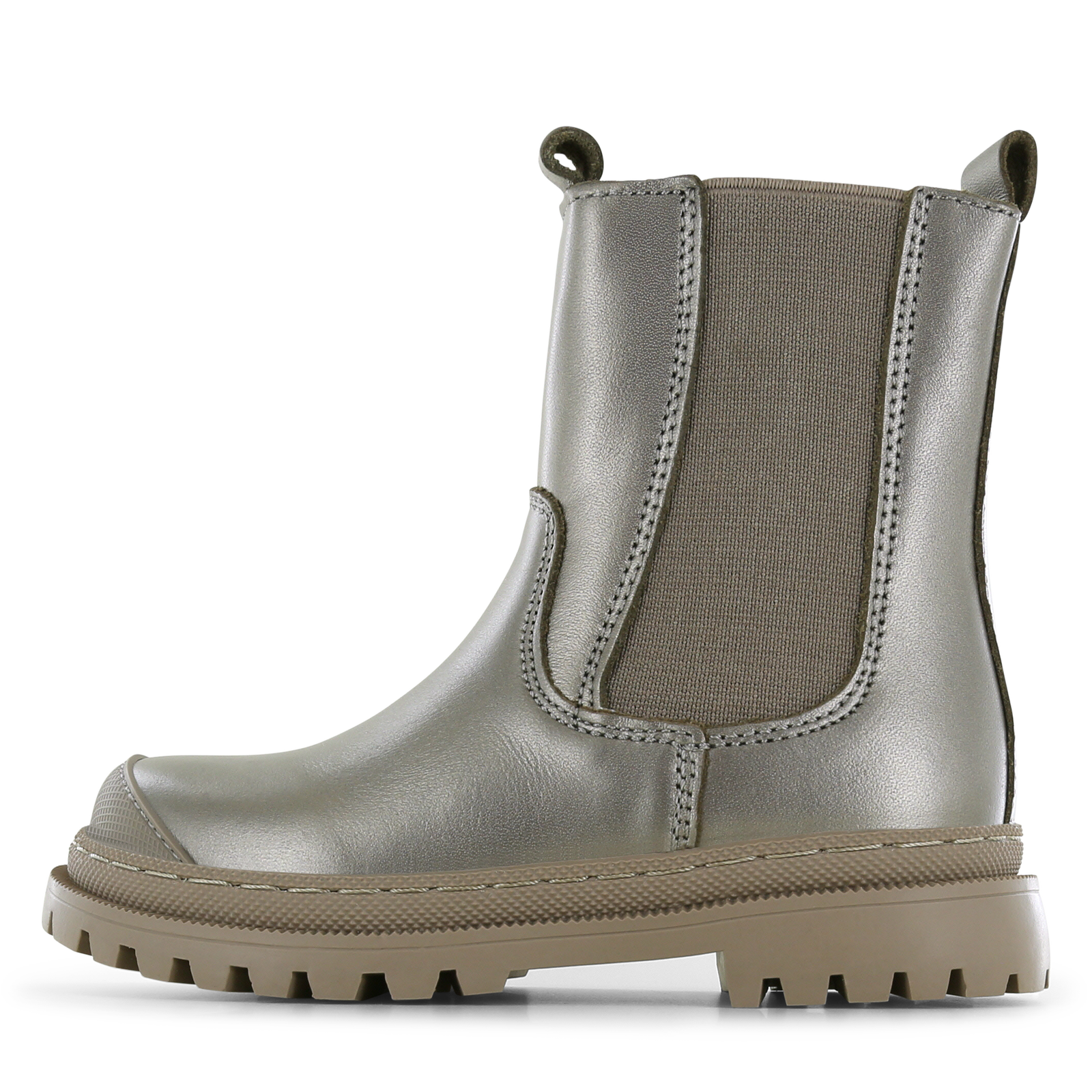 Shoesme metallic-gouden chelseaboot Leer | Sale