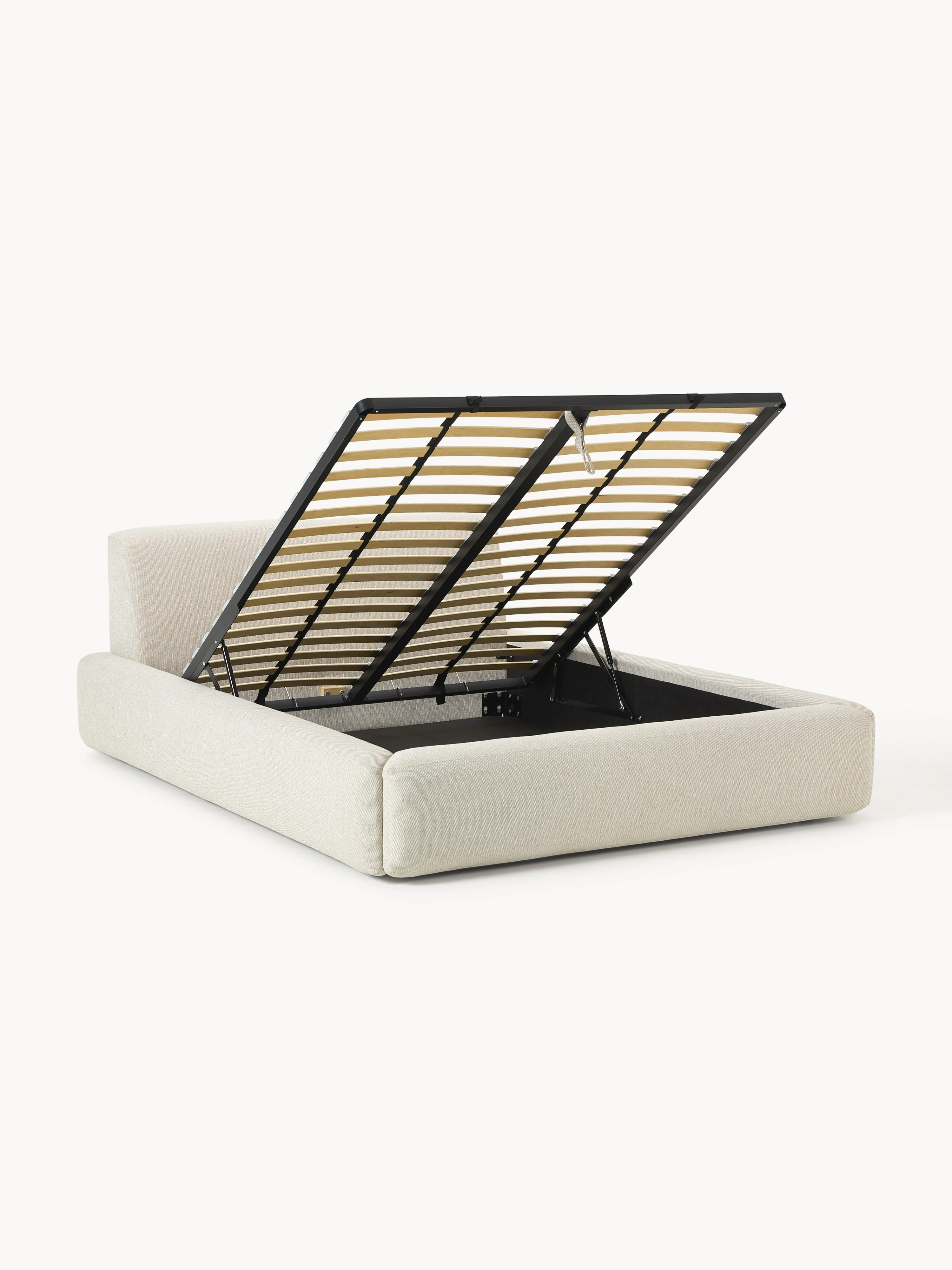 Gestoffeerd bed Melva met opbergruimte