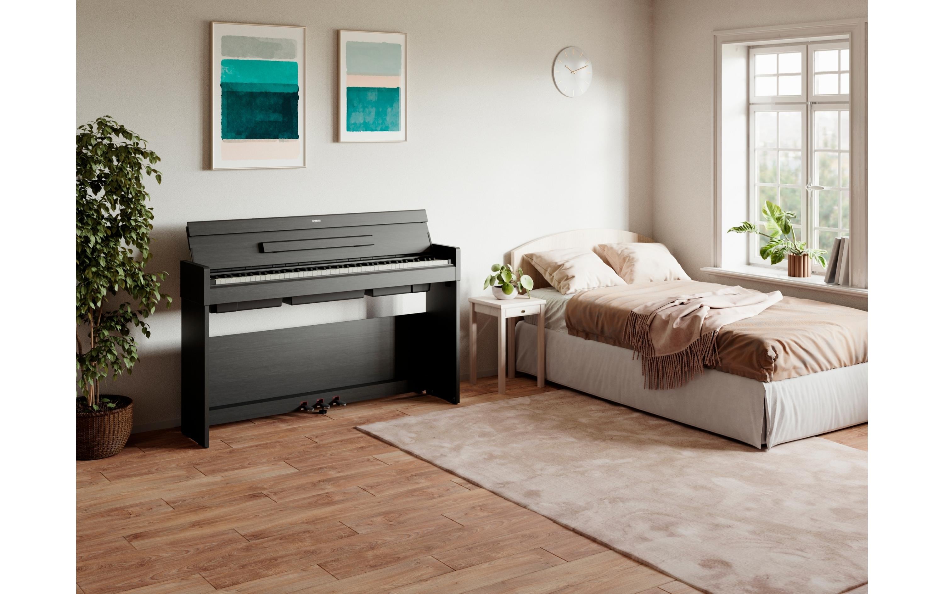E-Piano Arius YDP-S35B Schwarz<br>E-Piano mit gewichtetem GHS-Keyboard mit 88 Tasten