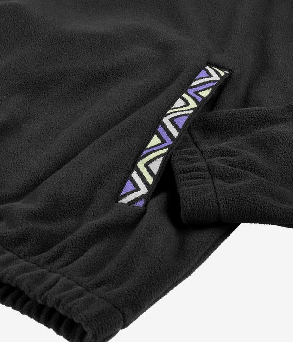 Iriedaily Monte Noe Troyer 1/2-Zip Sweatshirt (black white)