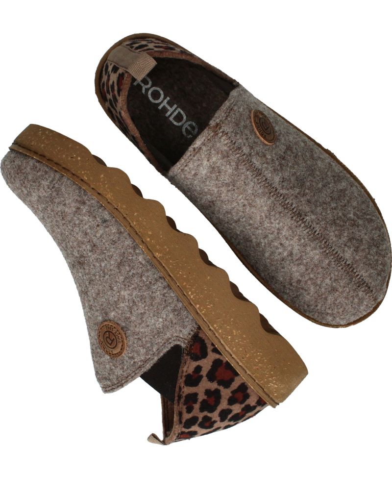 Rohde Pantoffels Beige Dames