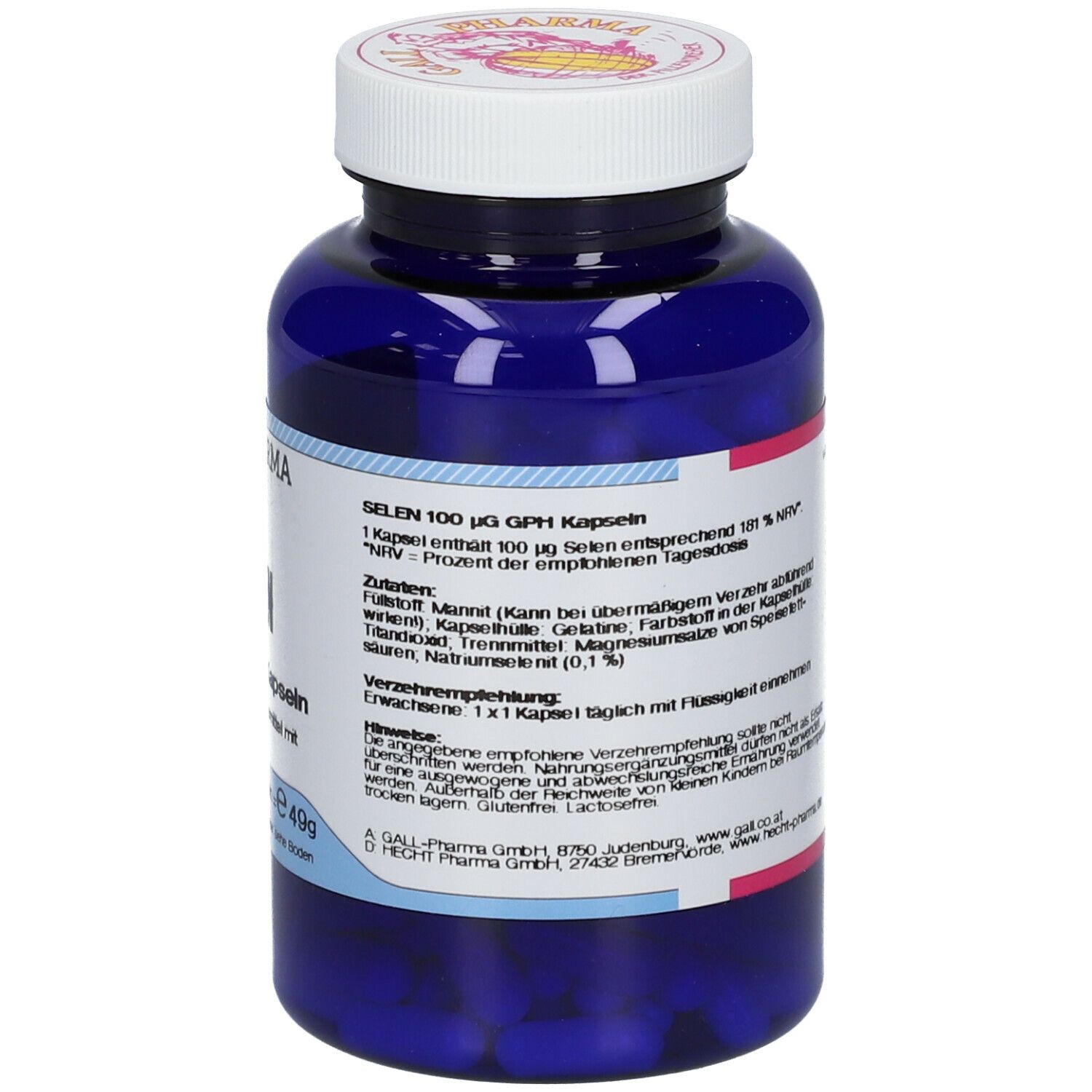 GALL PHARMA Selen 100 µg GPH