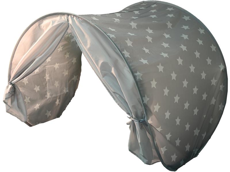 Knorrtoys Betthimmel Grey white stars Bettzelt für Kinder