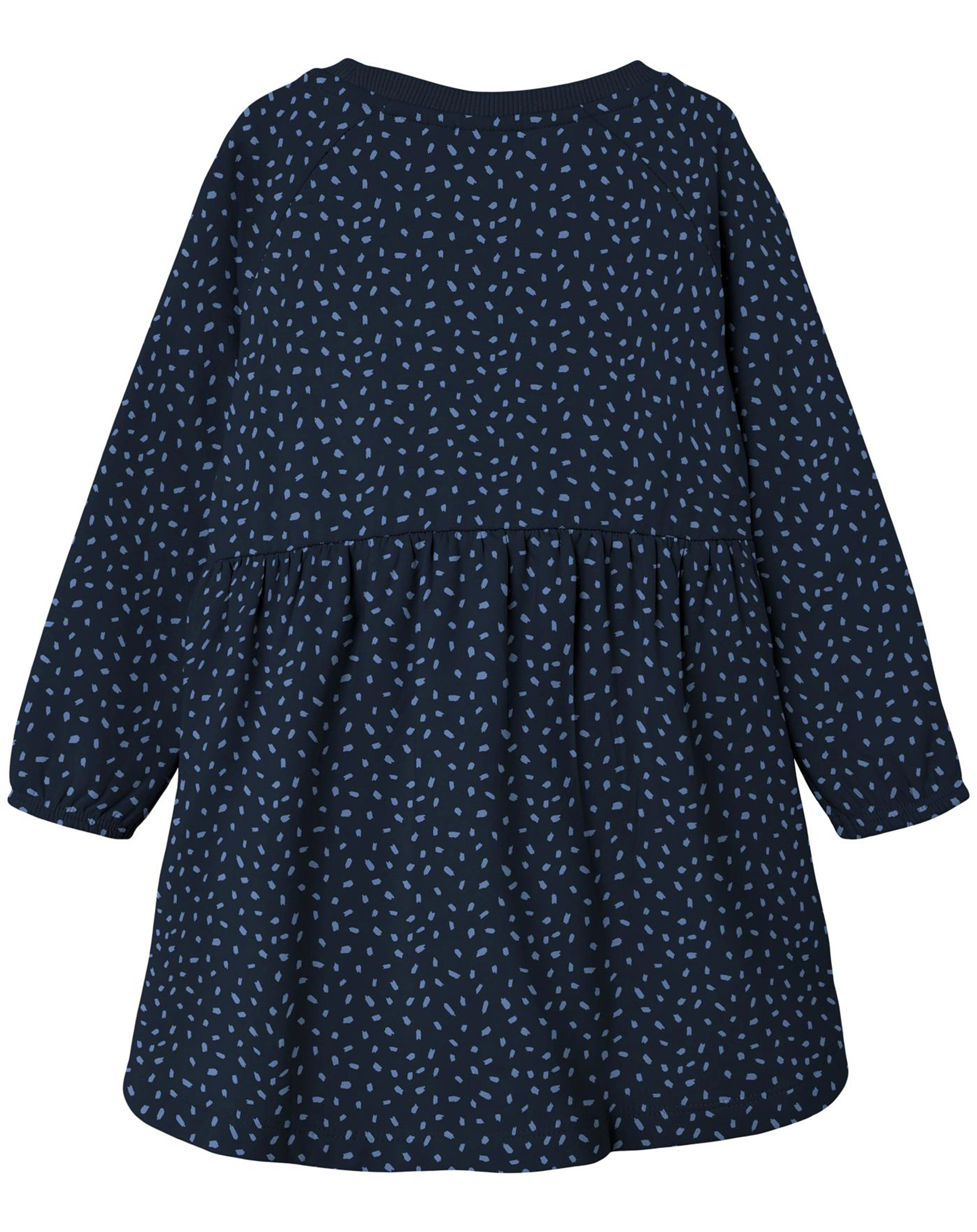 Langarmkleid NMFVOLTA in dark sapphire