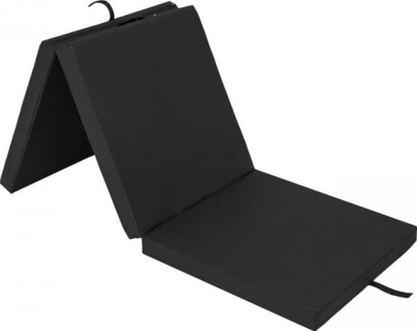 Hobbygarden Alex 3-delt gymnastikkmadrass 180 cm x 60 cm x 6 cm svart
